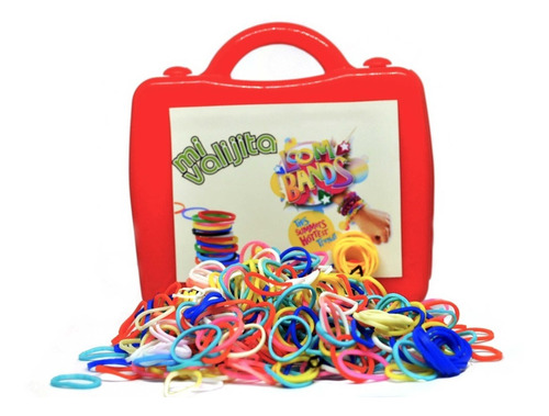 Set De Gomitas Para Armar Pulceras Tobilleras  Loom Bands