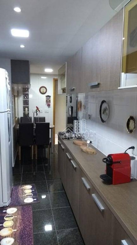 Apartamento Com 2 Dormitórios À Venda, 90 M² Por R$ 750.000,00 - Icaraí - Niterói/rj - Ap3380