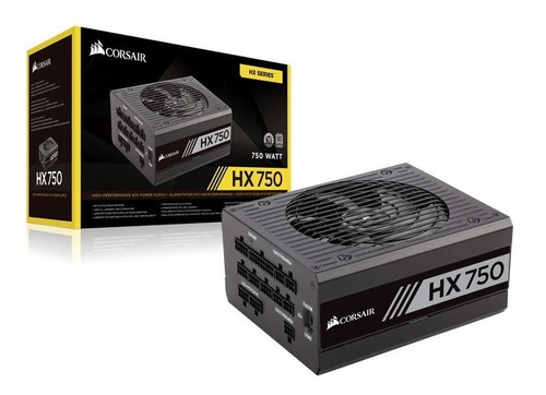 Fonte 80 Plus Platinum Corsair Hx 750w Atx Pfc Ativo Modular