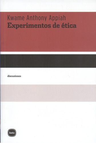 Libro Experimentos De Etica