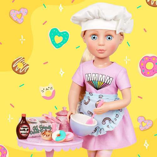 Juguete De Cocina Hornear Accesorios Para Barbie 20pzs