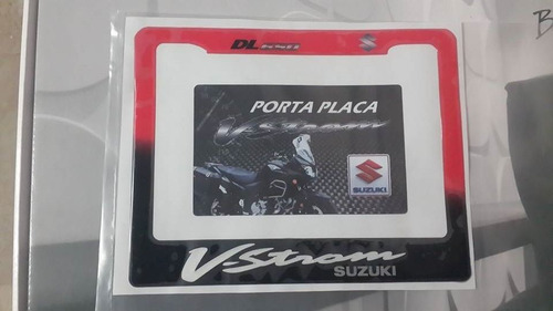 Imagen 2 de 6 de Klr 650 Kawasaki Vstrom 650 1000 Suzuki Porta Placa Motos