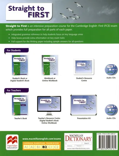 Straight To First - Workbook No Key