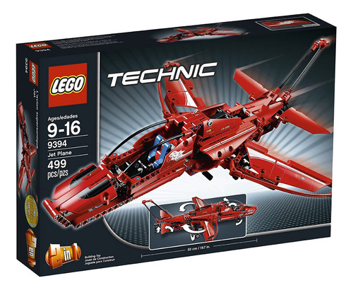 Avión A Reacción Lego Technic 9394