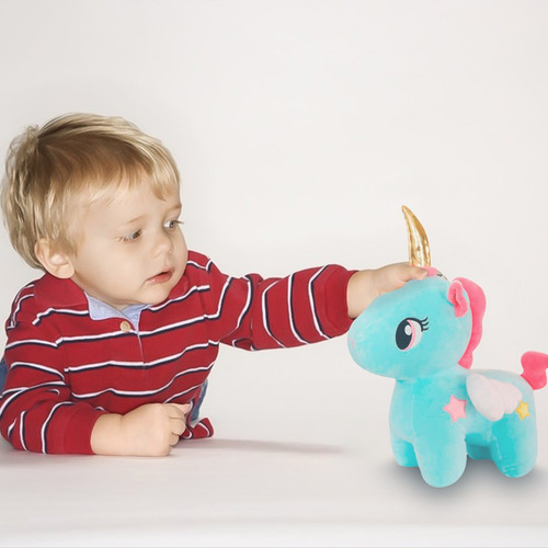 Unicornio Peluche Kawaii Juguete Felpa Suave Bebe Infantil