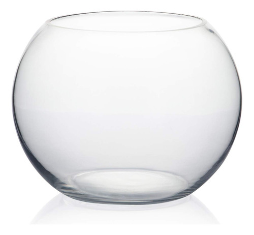 Florero Vidrio Formde Burbuja Transparente Wgv 8  Pa Ño