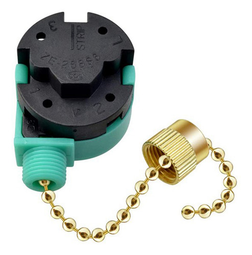 Interruptor De Ventilador De Techo Zing Ear Ze-268s6, 4 Velo
