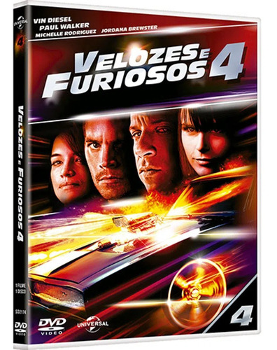 Dvd - Velozes E Furiosos 4