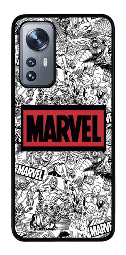 Funda Protector Case Para Xiaomi Mi 12 Lite Marvel Comics