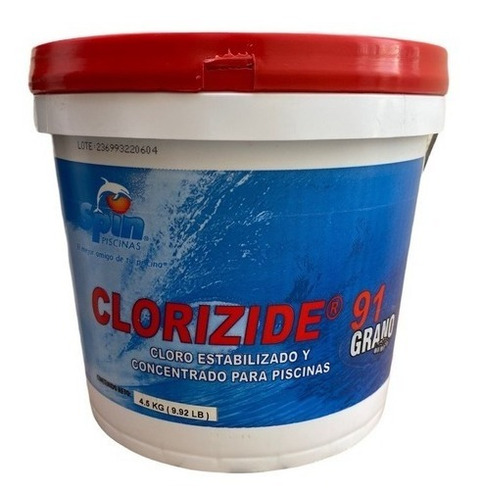 Spin Clorizide Para Alberca En Polvo ( Cloro )  11.5 Kg