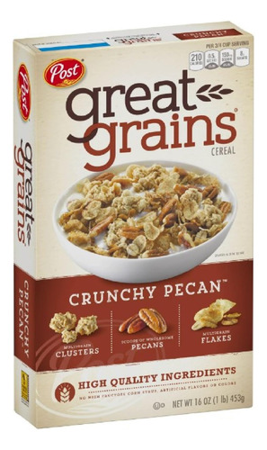 Cereal Great Grains Nueces Crujientes 4 Paquetes De 454 G