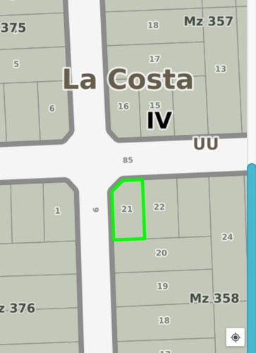 Imagen 3 de 12 de Venta De Lote En Esquina Calle 85 Y 6 Mar Del Tuyu Excelente Zona!!