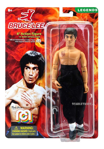 Bruce Lee Figura Articulada Edicion Limitada Original Mego