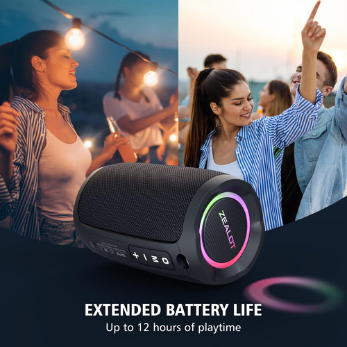 S49 Portable Bluetooth Speaker - Water Resistant