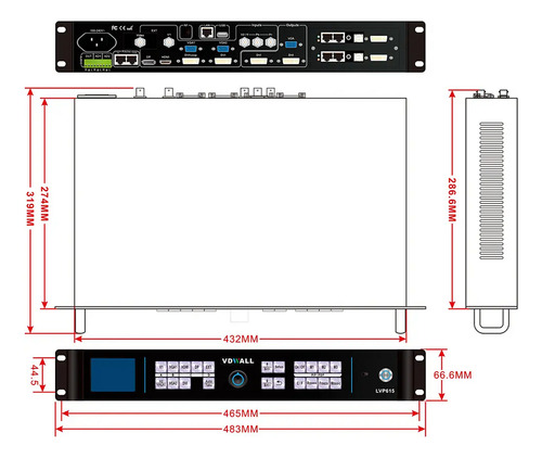Lvp615/lvp615s/lvp615d/lvp615u Series Hd Video Processor