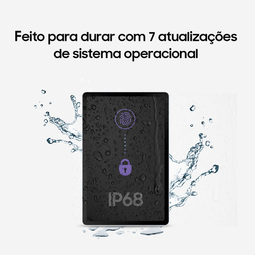 Tablet e capa Samsung Galaxy Tab S10 Fe+ 13.1 Spen 5g incluídos