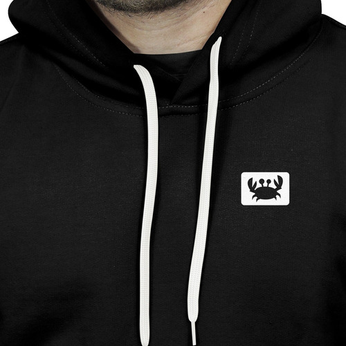 Blusa Masculina Moletom Casaco Blusão Canguru Azul Bebe Frio