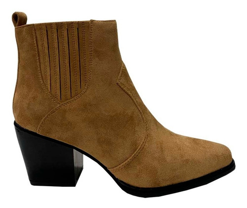 Botin Gamuza Ecológica Zaz55 Camel