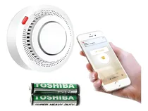 Comprar Sensor Detector Humo Contra Incendios Seguridad Wifi Tuya