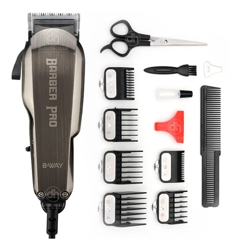Imagen 1 de 10 de Corta Pelo Y Barba Profesional Bway Barber Pro 0.5-2.5mm 12w