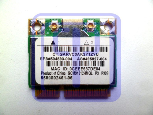 0514 Placa Wifi Hewlett Packard Presario Cq40-600la - Vs569l