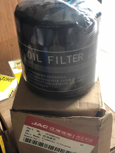 Filtro De Aceite Jac 1040 Original Nurvo