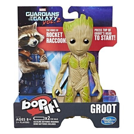 Muñeco Groot Bop It! Guardians Of The Galaxy Vol. 2 Marvel