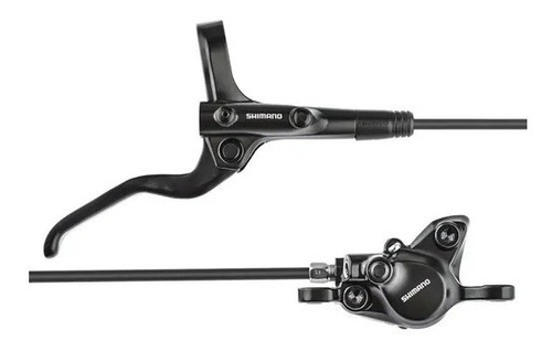 Imagem 3 de 4 de Freio A Disco Hidráulico Shimano Mt200 Par Dianteir Traseiro
