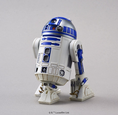 Star Wars Bandai 1/12 Bb-8 & R2-d2 Plastic Model (Usado)
