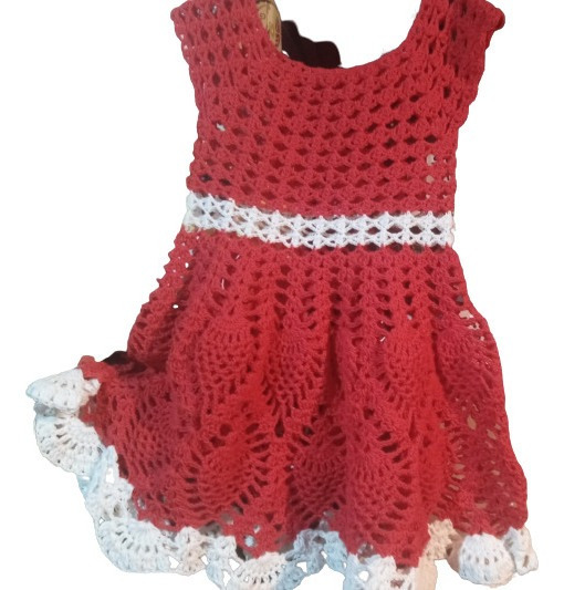Vestidos Tejidos Crochet Para Nena | MercadoLibre 📦