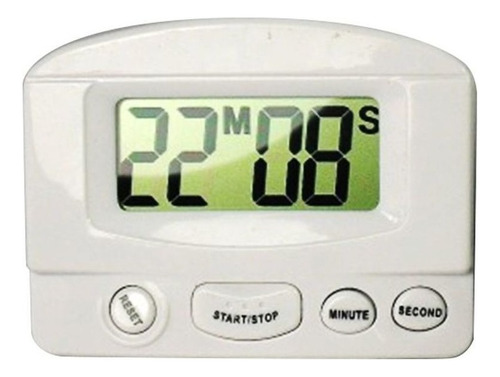 Timer Cronometro Digital Progressivo Regressivo Xl331 Branco