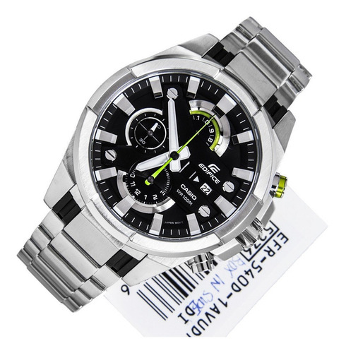 Reloj Casio Edifice Efr-540d-1av - 100% Nuevo Y Original