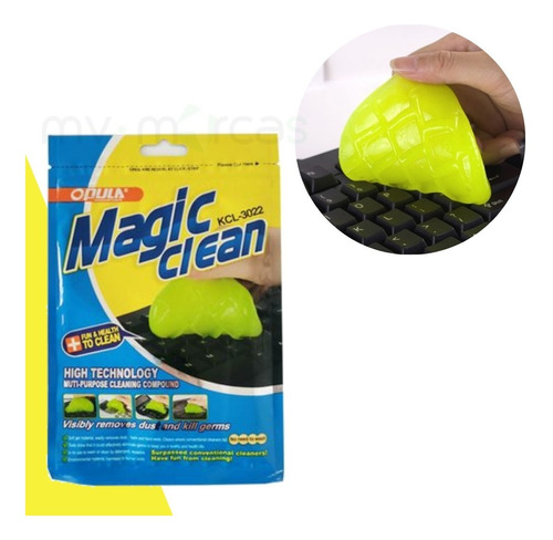 Gel Slime De Limpieza Polvo Para Teclados Carro Hogar 