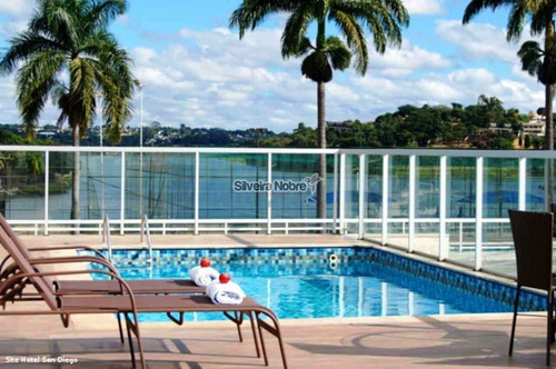 Imagem 11 de 16 de Flat Apart Hotel, Sam Diego, Pampulha, Bh - 728