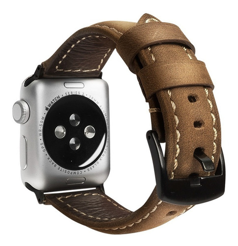 Correa De Cuero Para Apple Watch Correa De Lujo 100% Cuero