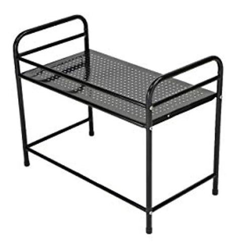 Mind Reader Microondas Horno Rack Shelf Unit Con 6 Ganchos P