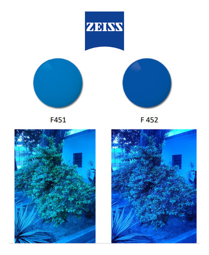 Lente Filtro Selectivo Zeiss Glaucoma Fotofobia Miopia Magna