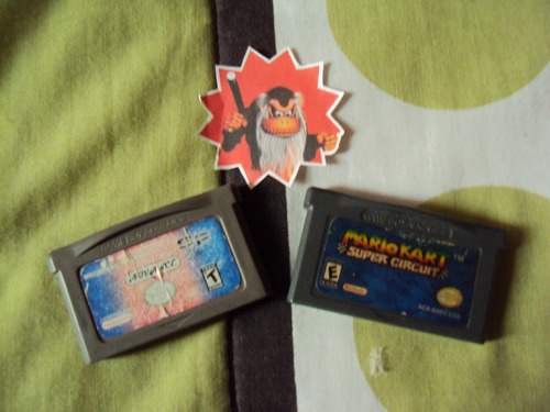 Mario Kart Y Lord Of The Rings Nintendo Game Boy Advance Sp