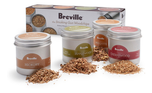 Woodchips Astillas De Madera Para Ahumar 4 Sabores Breville