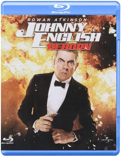 Johnny English Recargado Rowan Atkinson Pelicula Bluray