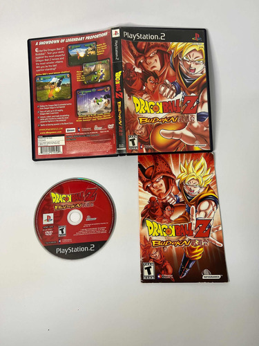 Jogo Ps2 Dragonball Z Budokai - Original Mídia Física 72 (Usado)