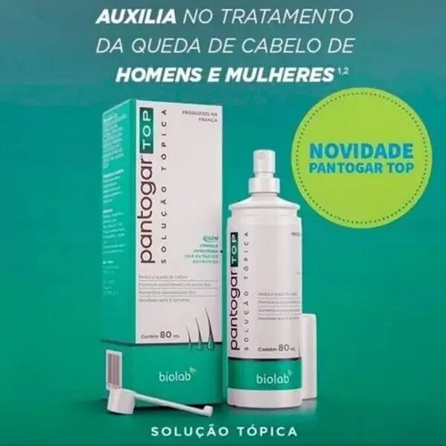 Pantogar Loção Antiqueda Cabelos 80ml - 1 Unid.