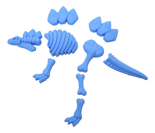 9 Uds. De Juguetes De Dinosaurios Con Esqueleto De Arena,