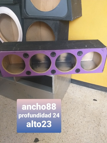 Imagen 1 de 3 de Caja Custica O Cajón Para Medios De 8 Pulgadas