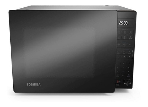 Micro-ondas Toshiba MM2-EM35   cinza e preto 35L 220V