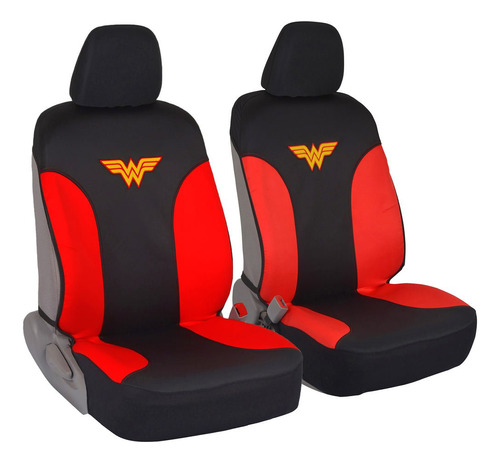 Bdk Dc Comics Wonder Woman Funda Asiento Automovil 100 % Par