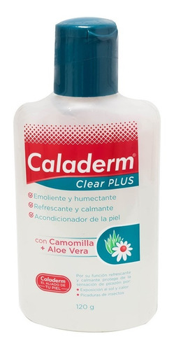 Caladerm Gel Clear 120g - L a $26200