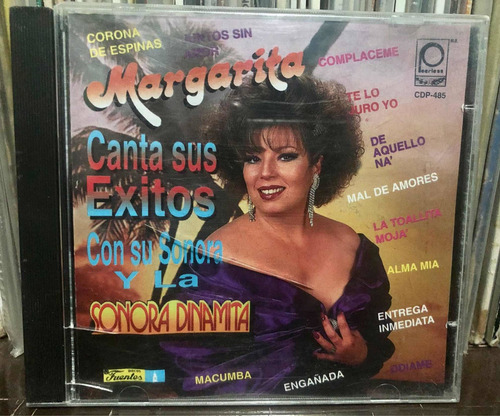 Cd Margarita La Diosa Éxitos Con Su Sonora La Dinamita (Usado)