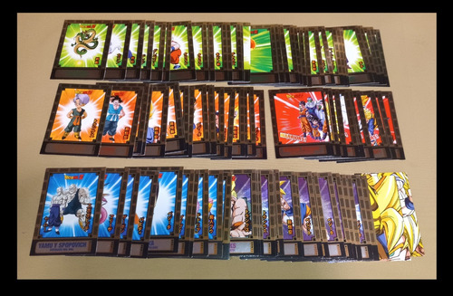 Dragon Ball Z Fusion Panini 90 Tarjetas Diferentes