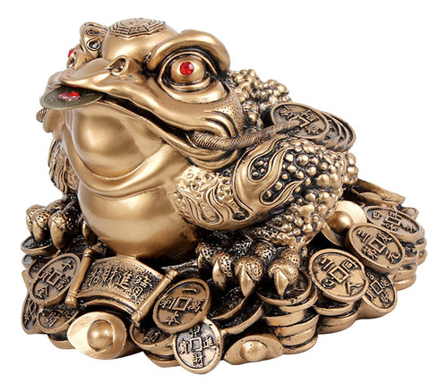 Li Figura De Rana De Tres Patas De La Fortuna Y La Riqueza